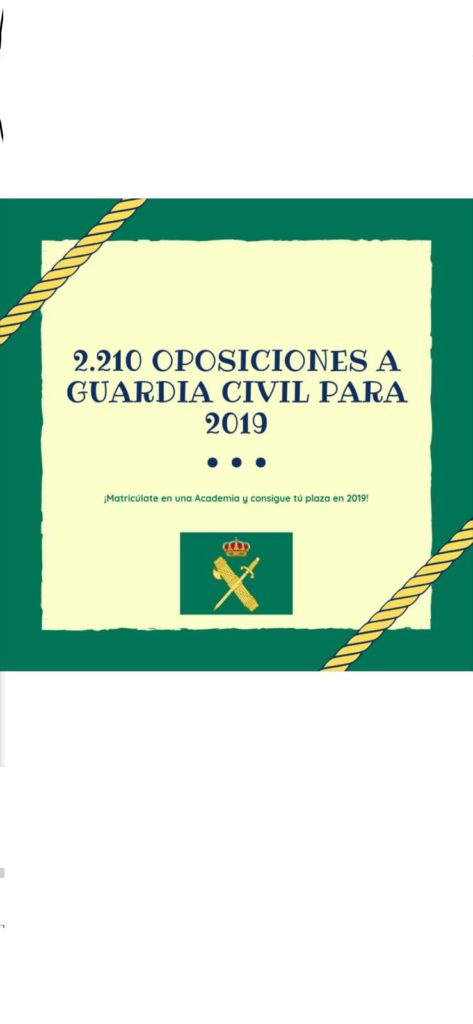 OPOSICIONES GUARDIA CIVIL