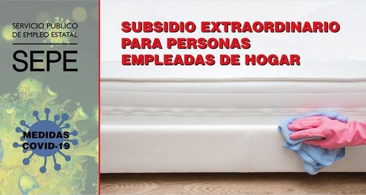 Subsidio extraordinario para personas empleadas de hogar