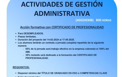 NUEVAS OPORTUNIDADES ” ACTIVIDADES DE GESTIÓN ADMINISTRATIVA”
