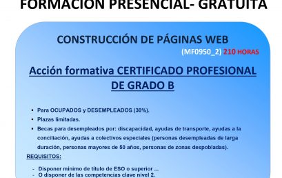 MF0950: CONSTRUCCIÓN DE PÁGINAS WEB